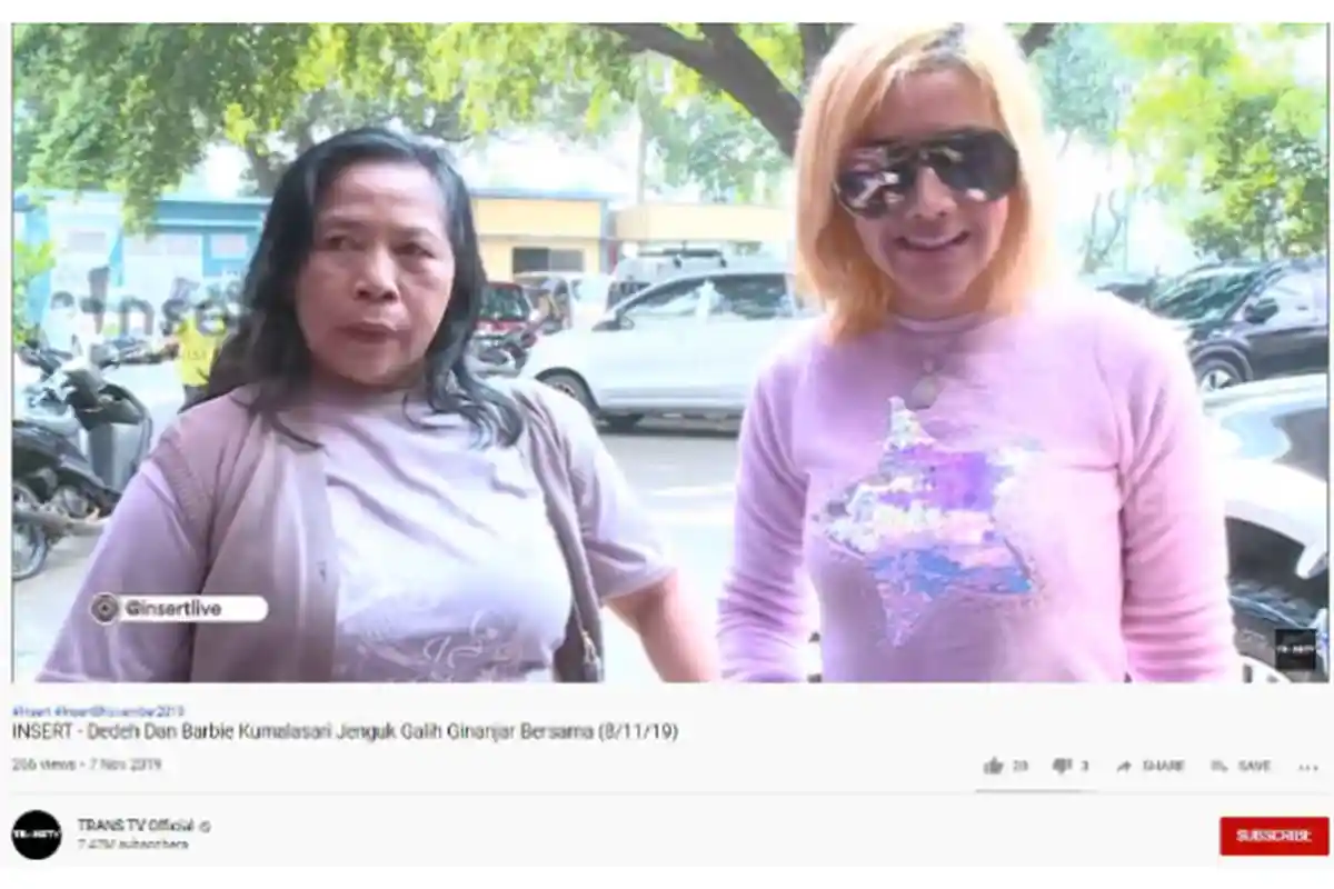 Barbie Kumalasari dan sang Mertua Jenguk Galih Ginanjar di Tahanan, Sebut Suaminya Menangis