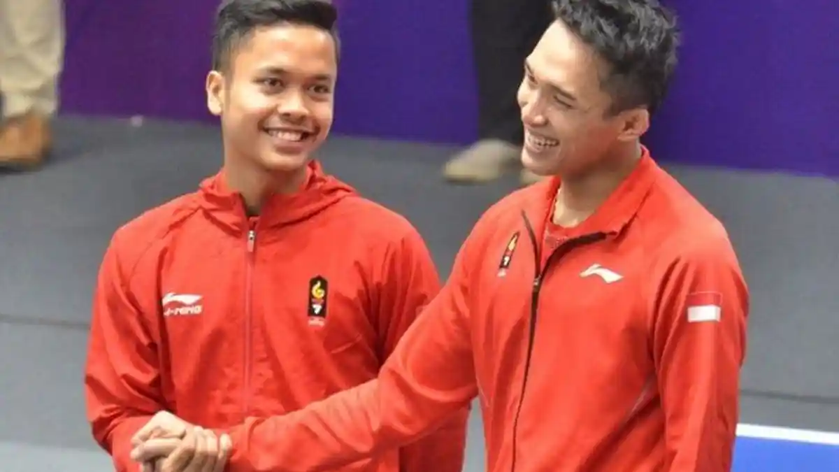 Jelang Australian Open 2019 - Rekor Selama Pertemuan Anthony Ginting vs Jonatan Christie Imbang