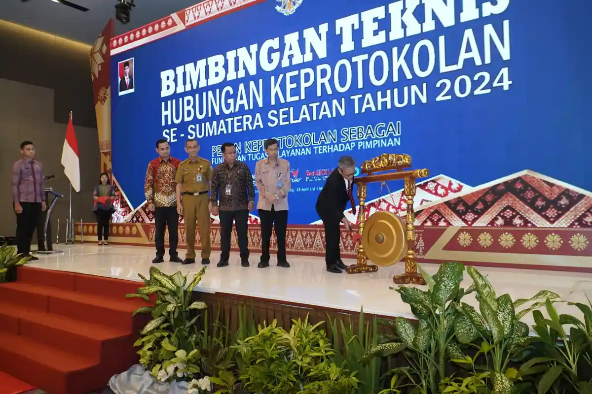 Sekda Sumsel : Keprotokolan Sangat Penting dan Strategis