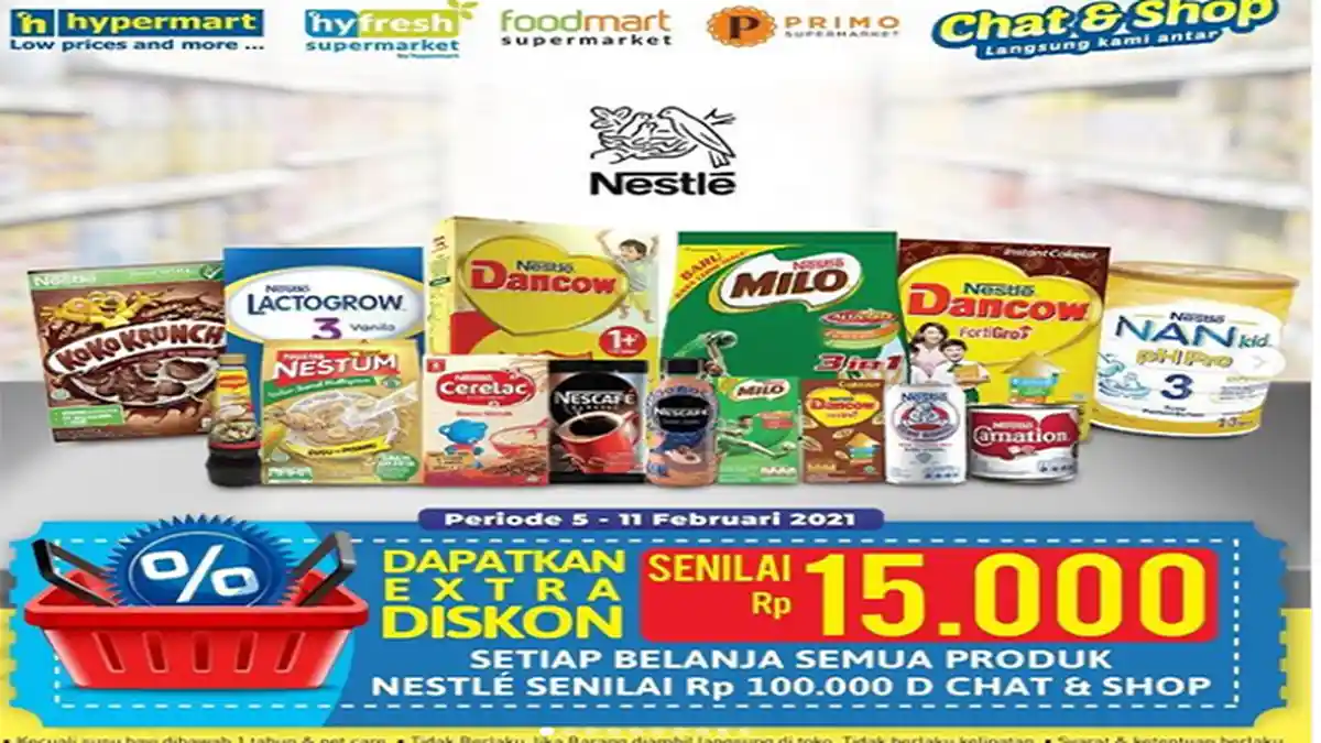 Promo Hypermart Hari Ini Tawarkan Promo Beli 1 Gratis 1, Diskon Mulai 12 Hingga 35 Persen