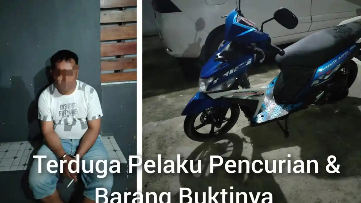 Baru Kerja 2 Hari, Karyawan Toko di Sidrap Malah Curi Motor Bosnya