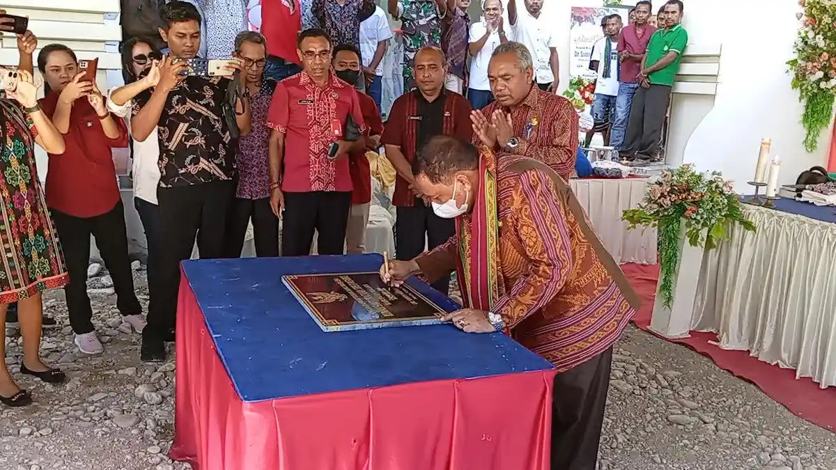Bupati Simon Nahak Perintah Kadis Kesehatan Percepat Perbup Operasional RS Pratama