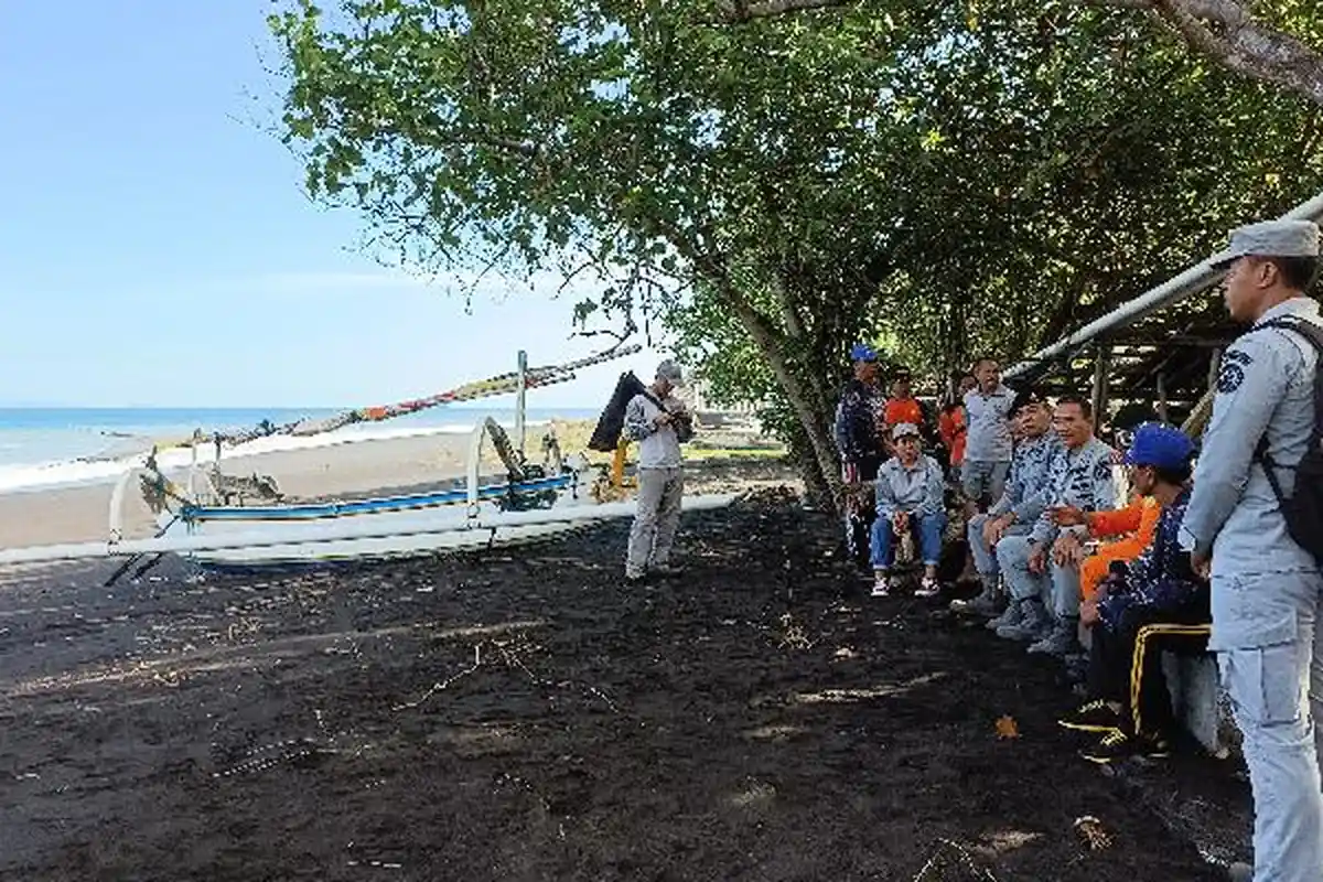 Tujuh Nelayan Terseret Ombak di Pantai Bugbug Karangasem Bali, Satu Orang Dinyatakan Hilang