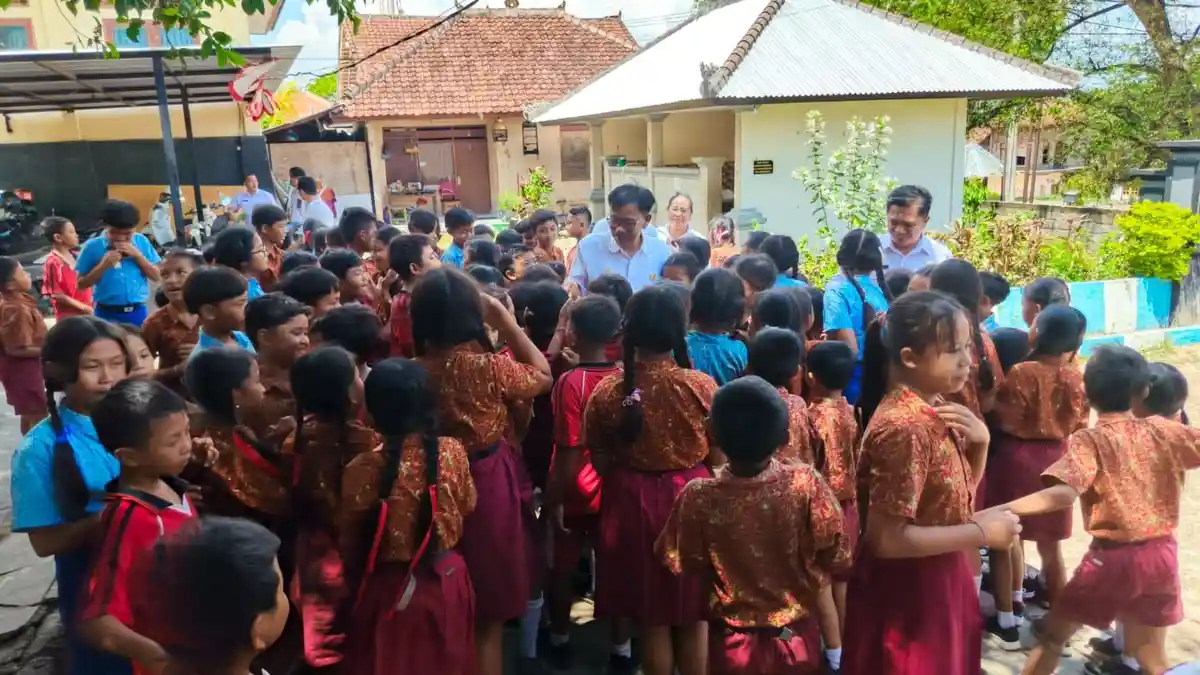 3 Sekolah di Sumberklampok Jadi Lokasi Simulasi Program Makan Bergizi Gratis!