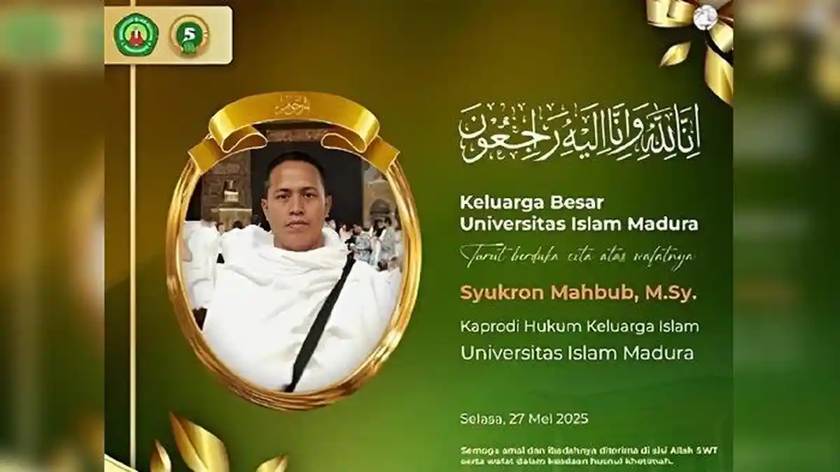 Sosok Syukron Mahbub Jemaah Haji Ilegal asal Indonesia Meninggal di ...