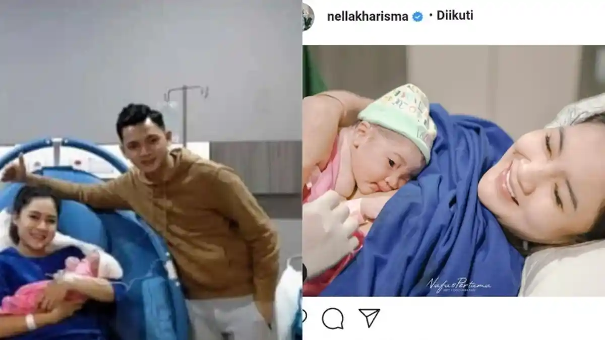 Nella Kharisma Melahirkan Anak Pertama, Update Foto Bayi Kecilnya yang Lucu, Dory Harsa Bahagia