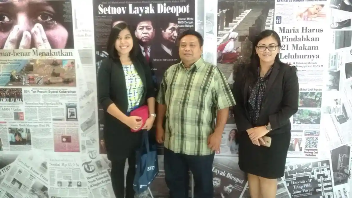 Manajemen Aston Semarang Hotel Berkunjung ke Tribun Jogja