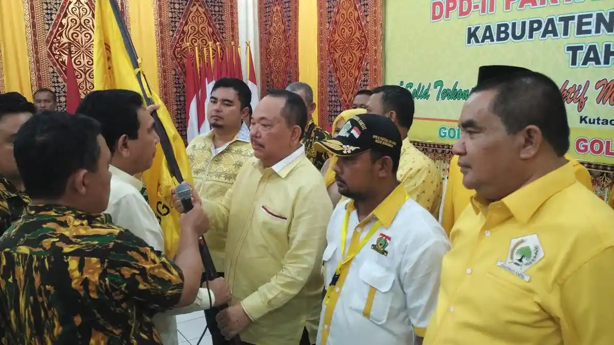 Bupati Aceh Tenggara Pimpin Kembali DPD II Golkar
