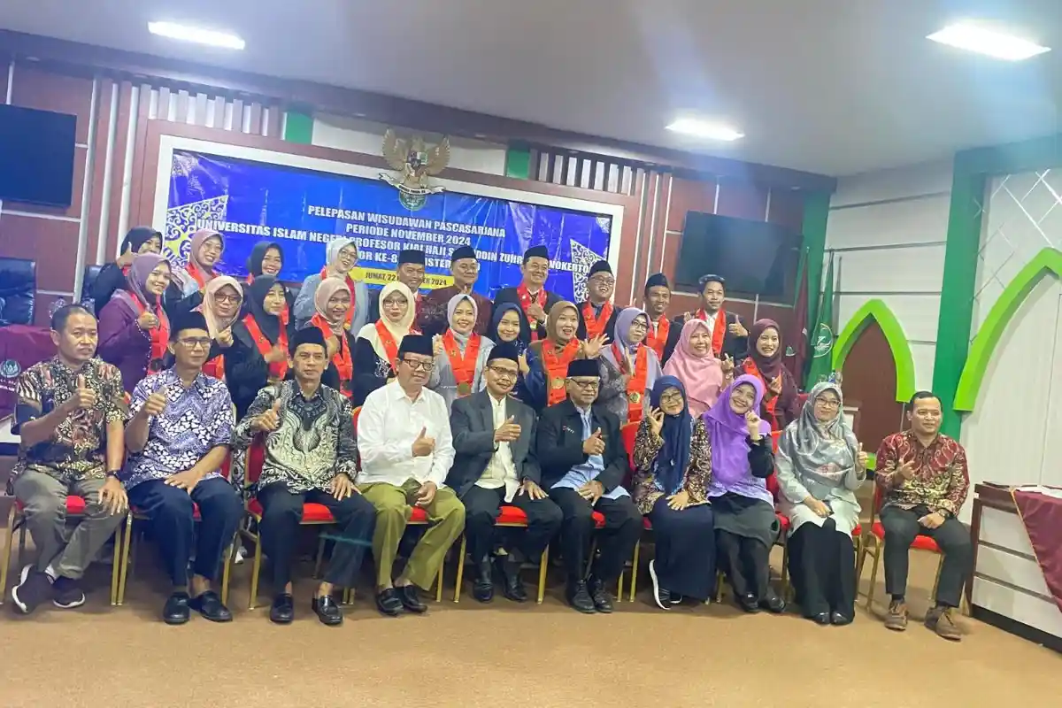 Pelepasan Mahasiswa Pascasarjana UIN Saizu: Wujud Syukur dan Harapan Masa Depan