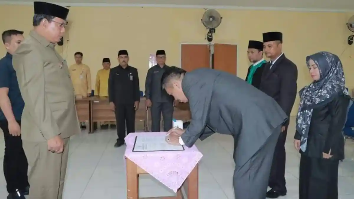 Wabup Tanjabbar Lantik 3 Pejabat Struktural, Berikut Namanya