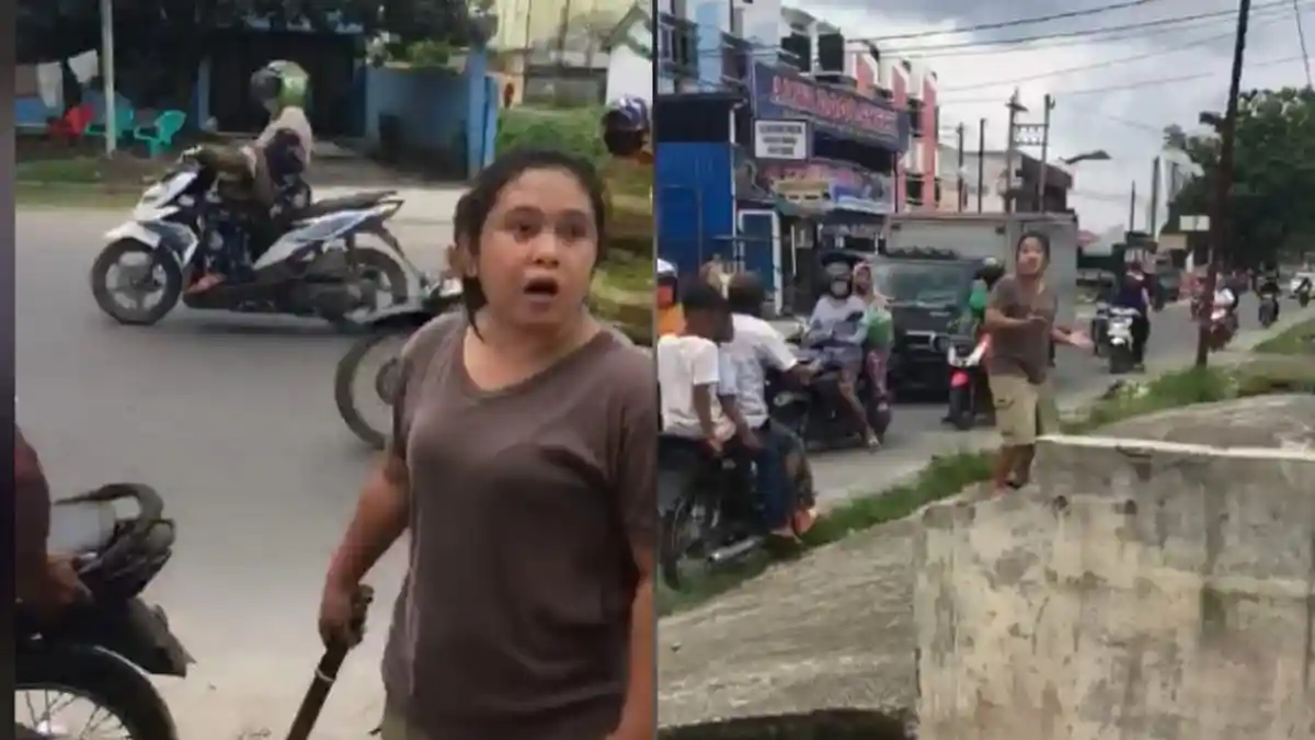 Viral Satu Keluarga di Medan Bawa Parang Datangi Rumah Orang Tak Terima Anaknya Ditegur
