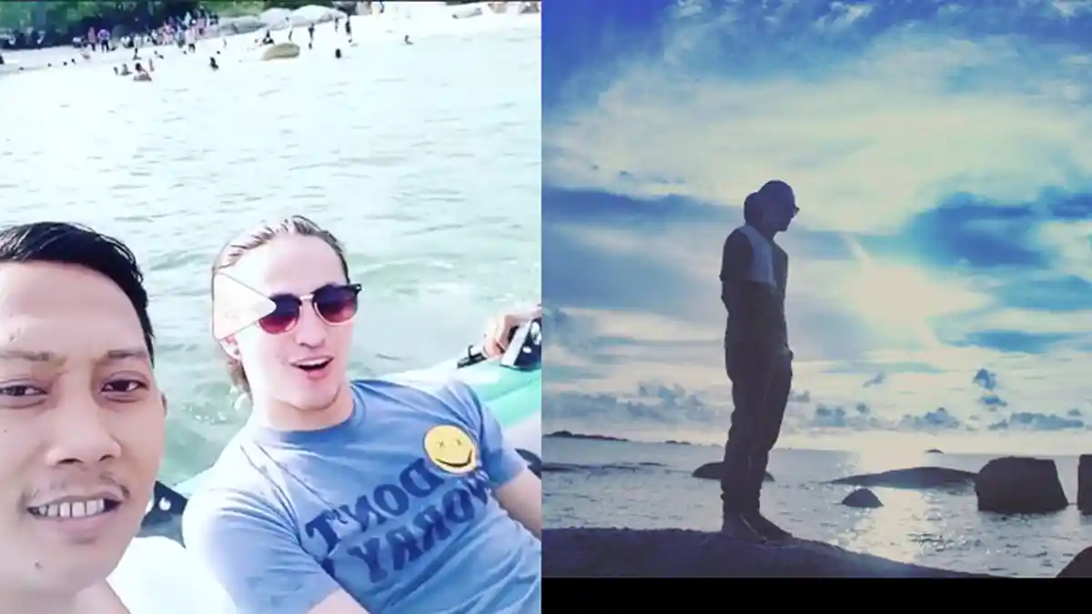 Rimba Anak Langit Pulang Kampung, Ini Foto dan Video Dylan Carr Libur Lebaran di Belitung