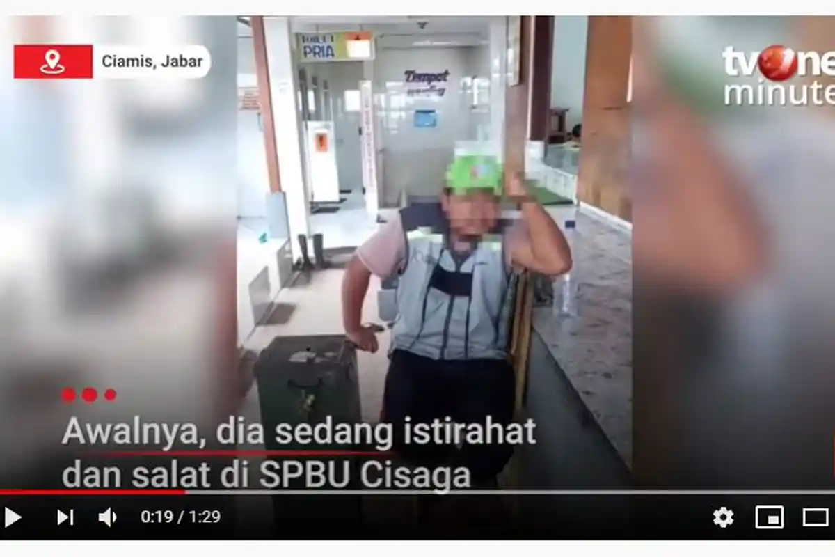 Viral Video Penjaga WC SPBU Pegang Bokong Emak-emak, Korban Gemetar: Pak Mau Anaknya Dilecehin!