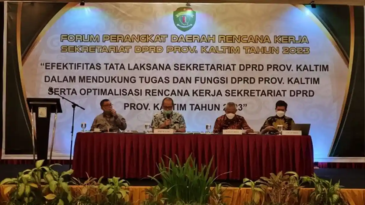 Sekretariat DPRD Kaltim Optimalisasi Rencana Kerja