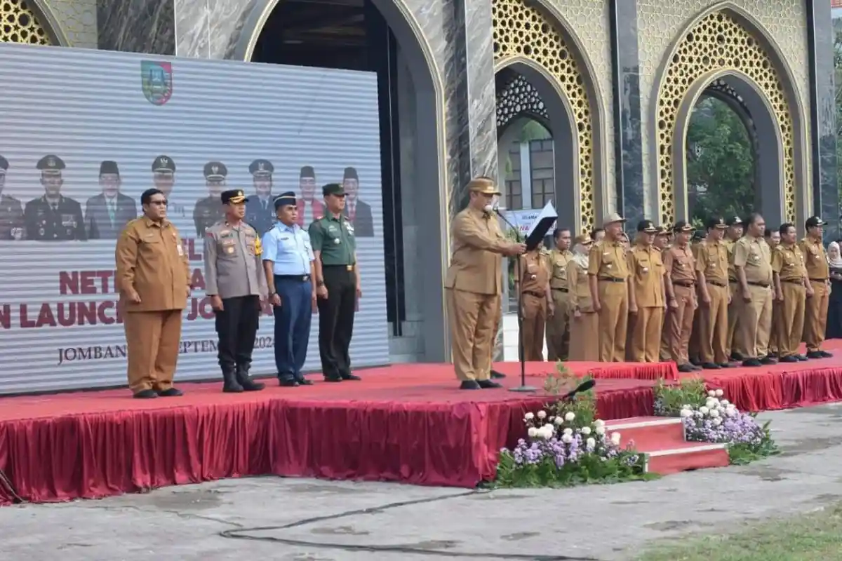 ASN dan Non ASN Jombang Ucap Ikrar Netralitas Pilkada, Diharap Bijak Bermedsos & Tolak Politik Uang