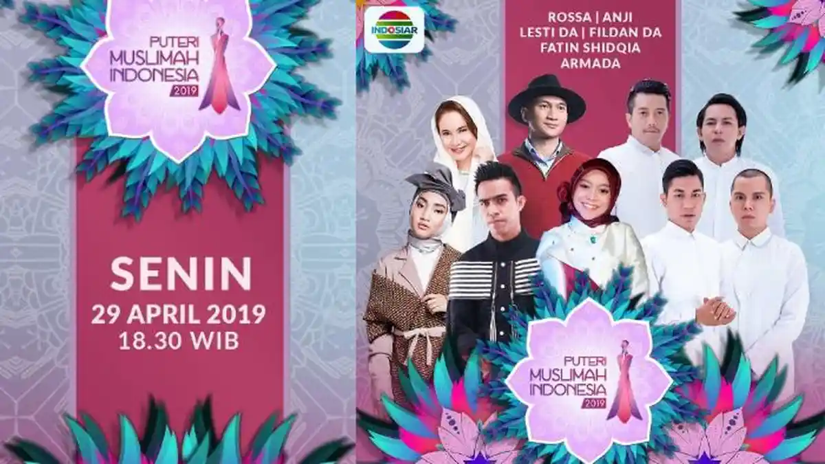 Nonton di HP Live Streaming Indosiar Final Puteri Muslimah Indonesia 2019, Malam ini Pukul 18.30 WIB
