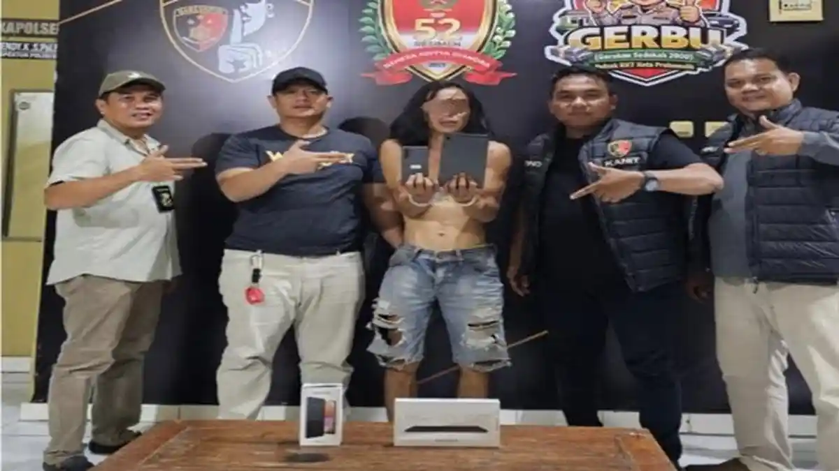 Tim 'Sunyi Senyap' Polsek RKT Ringkus Pencuri HP dan Tablet di Prabumulih