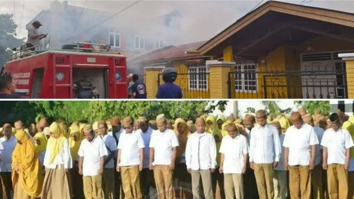 6 Berita Populer Gorontalo Sabtu, 16 Maret 2024: Kebakaran Rumah Tomulabutao, Honorer Tidak Digaji