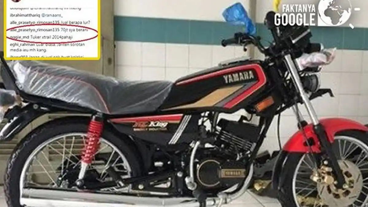 Buset ! Motor RX King Ini  Ditukar Mobil Nissan, Harganya Bikin Melongo !