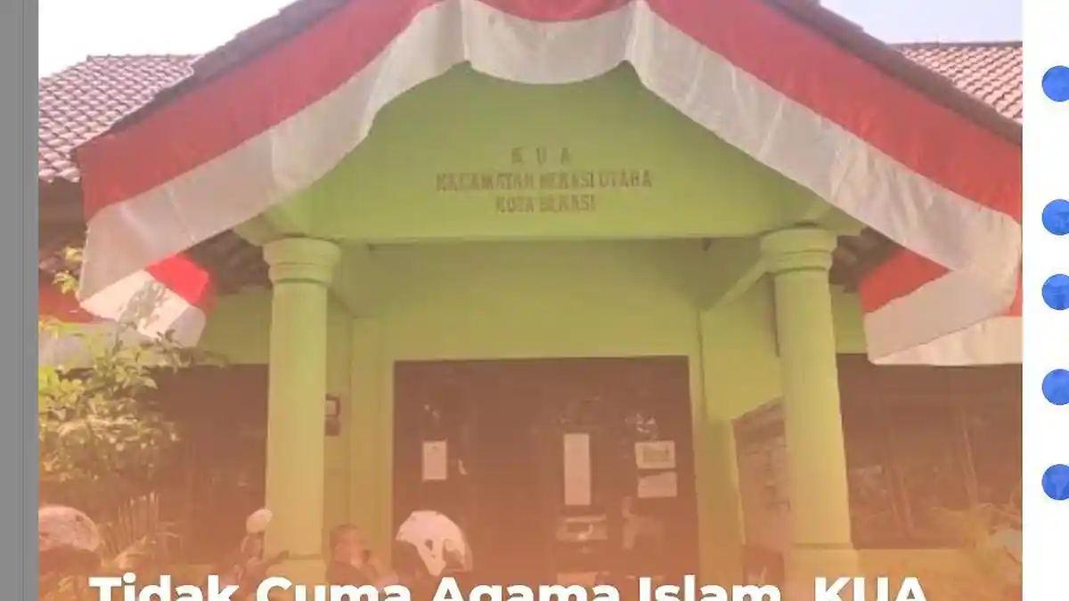 Berita Viral Info Pencatatan Pernikahan Semua Agama Sudah Bisa Dilakukan di Kantor Urusan Agama