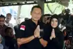 Agus dan Annisa Pohan Nyoblos