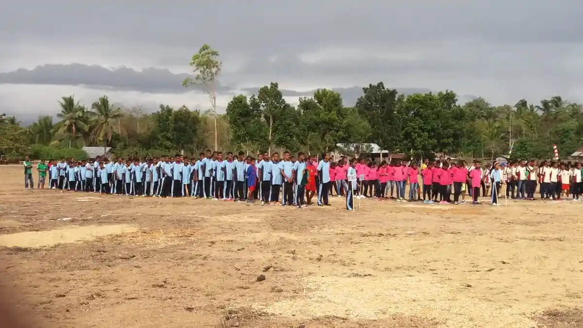 Mantap! 6 SMP Di Boawae Ikut Kegiatan POP