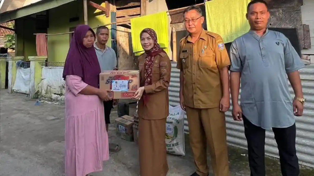 25 Rumah Warga Terdampak Longsor di Cikeusal Kabupaten Serang