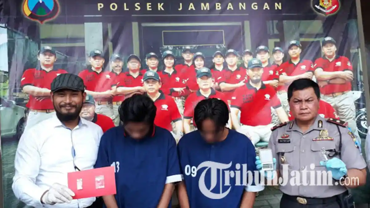 Dapatkan Sabu-sabu dari Napi Lapas Surabaya, Dua Pengedar Ini Diringkus Polisi