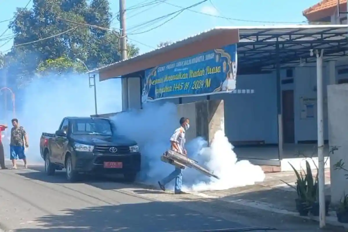 Ada Kasus 3 Anak Terjangkit DBD, Dinkes Kabupaten Madiun Gelar Fogging