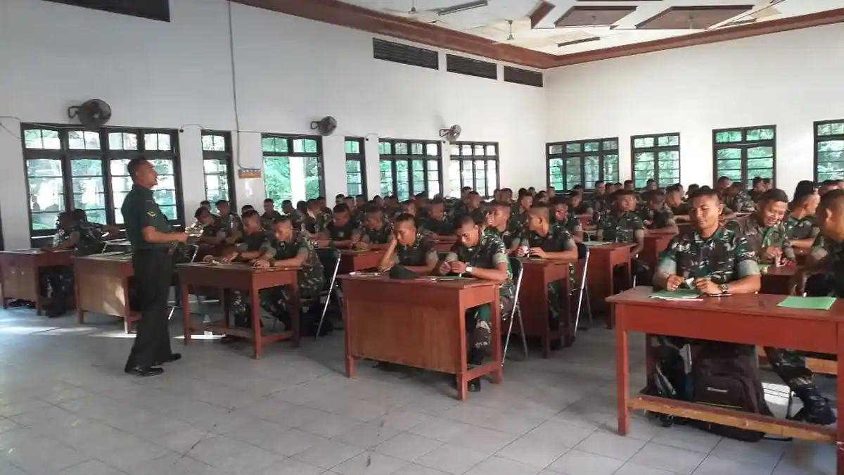 Jelang Diklat, Tim Psikologi TNI AD Periksa Prajurit Raider Palangkaraya
