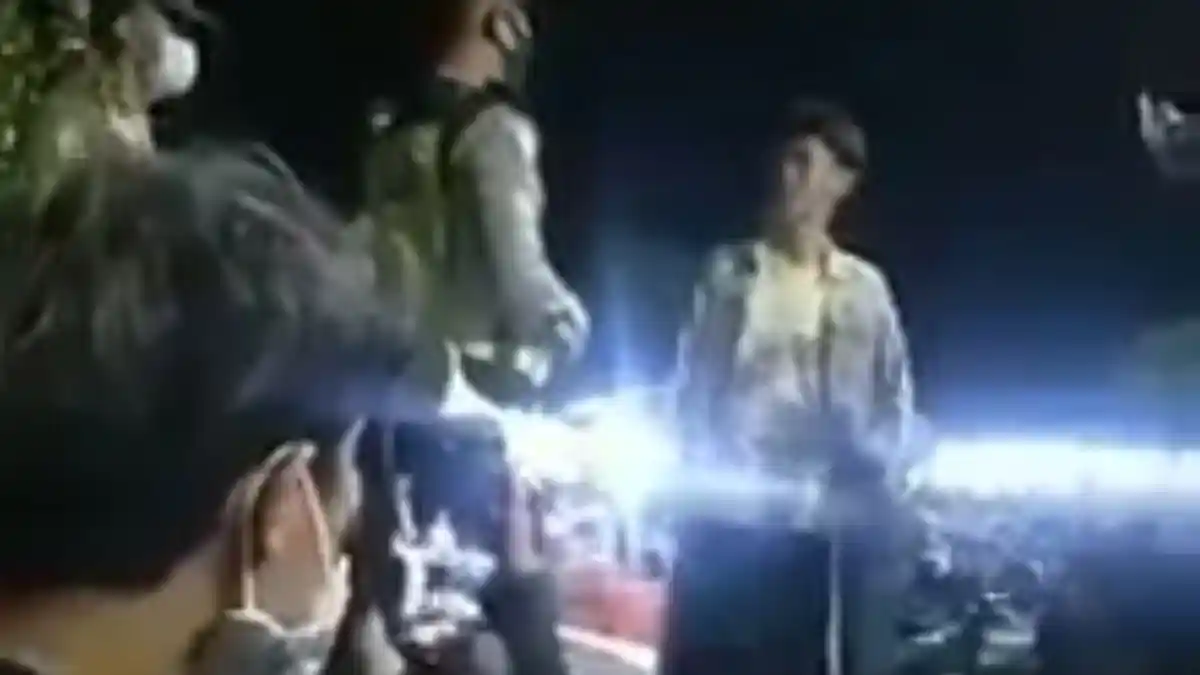 Video Viral Pemuda Tak Bermasker Memaki-maki Polisi, 'Politik Kue, Paham Ora?'
