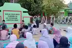 Kapolsek Keboangung Demak Buka Puasa Bersama Warga dan Anak SD