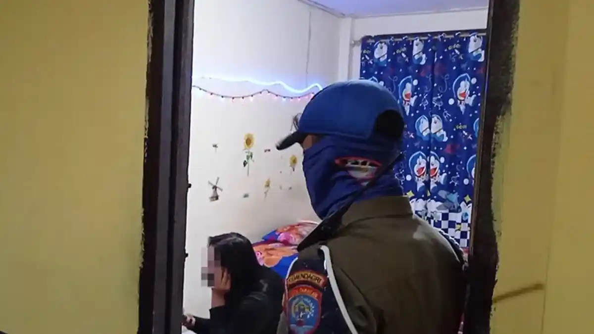 Patroli Malam Tahun Baru 2021 di Tarakan, Gegara Satu Hal Ini Petugas Terlibat Cekcok dengan WTS