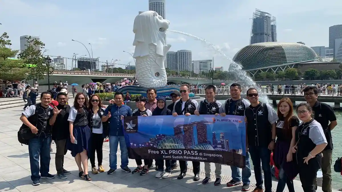 Pelanggan Batam Uji Coba PRIO PASS di Singapura, Sinyal Bagus dan tak Pernah Putus