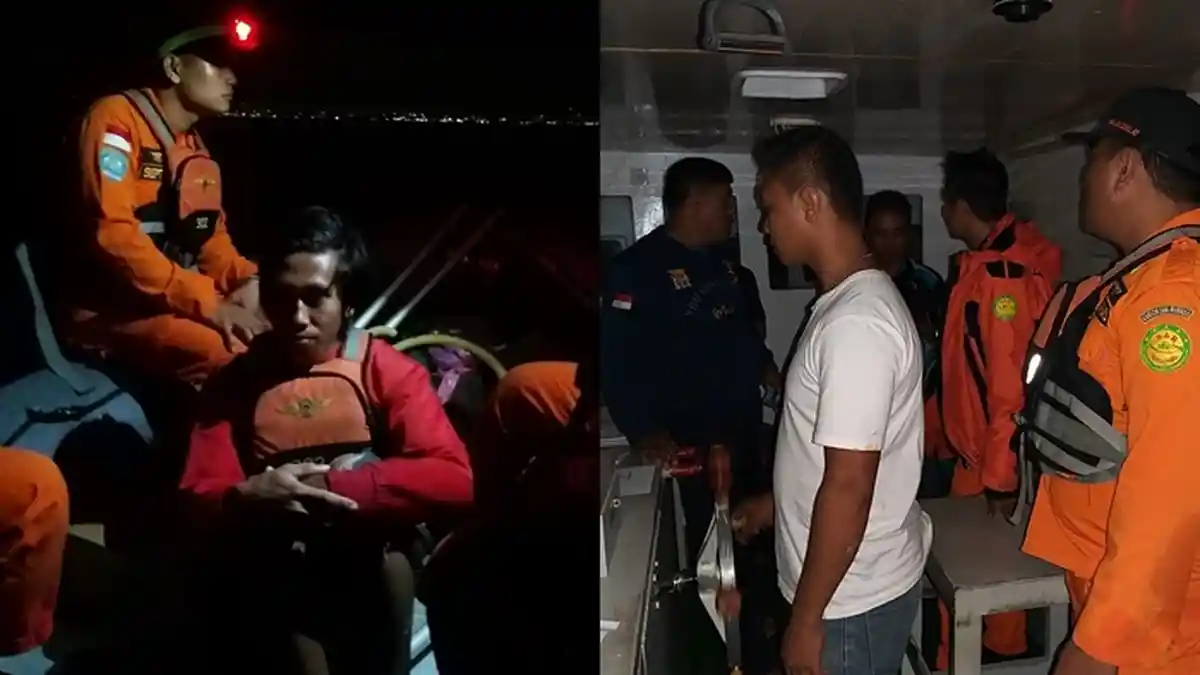 Basarnas Manado Evakusi Pria yang Lompat ke Laut, Begini Kondisinya Saat Ditemukan
