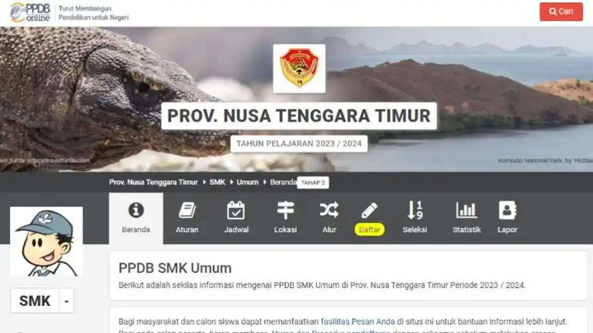 Pendaftaran PPDB NTT 2023 Jenjang SMK Tahap 2 Jalur Umum: Syarat, Cara Daftar, Jadwal