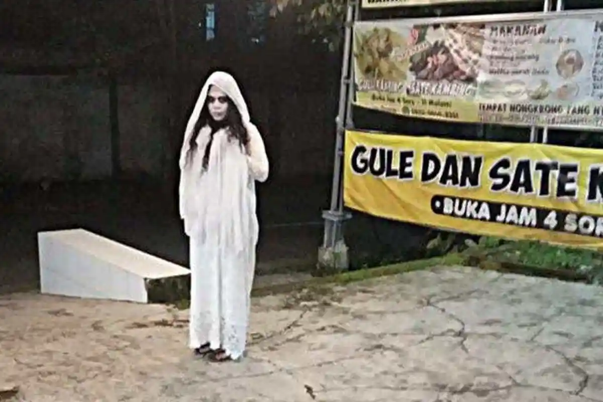 Dandan Ala Kuntilanak Demi Konten Youtube, Wanita Ini Ditangkap Polisi, Begini Endingnya!