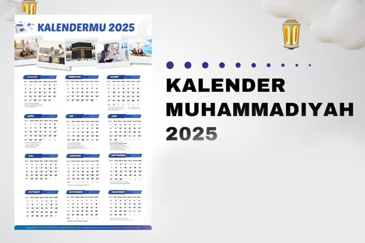 Kalender 2025 Lengkap dengan Tanggal Merah, Long Weekend Isra Mikraj dan Imlek 25-29 Januari 2025