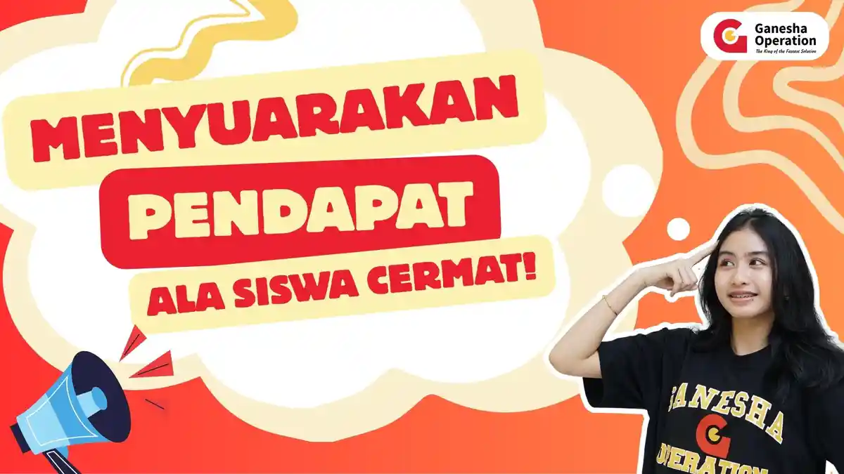 Belajar Menyuarakan Pendapat ala Siswa Cermat