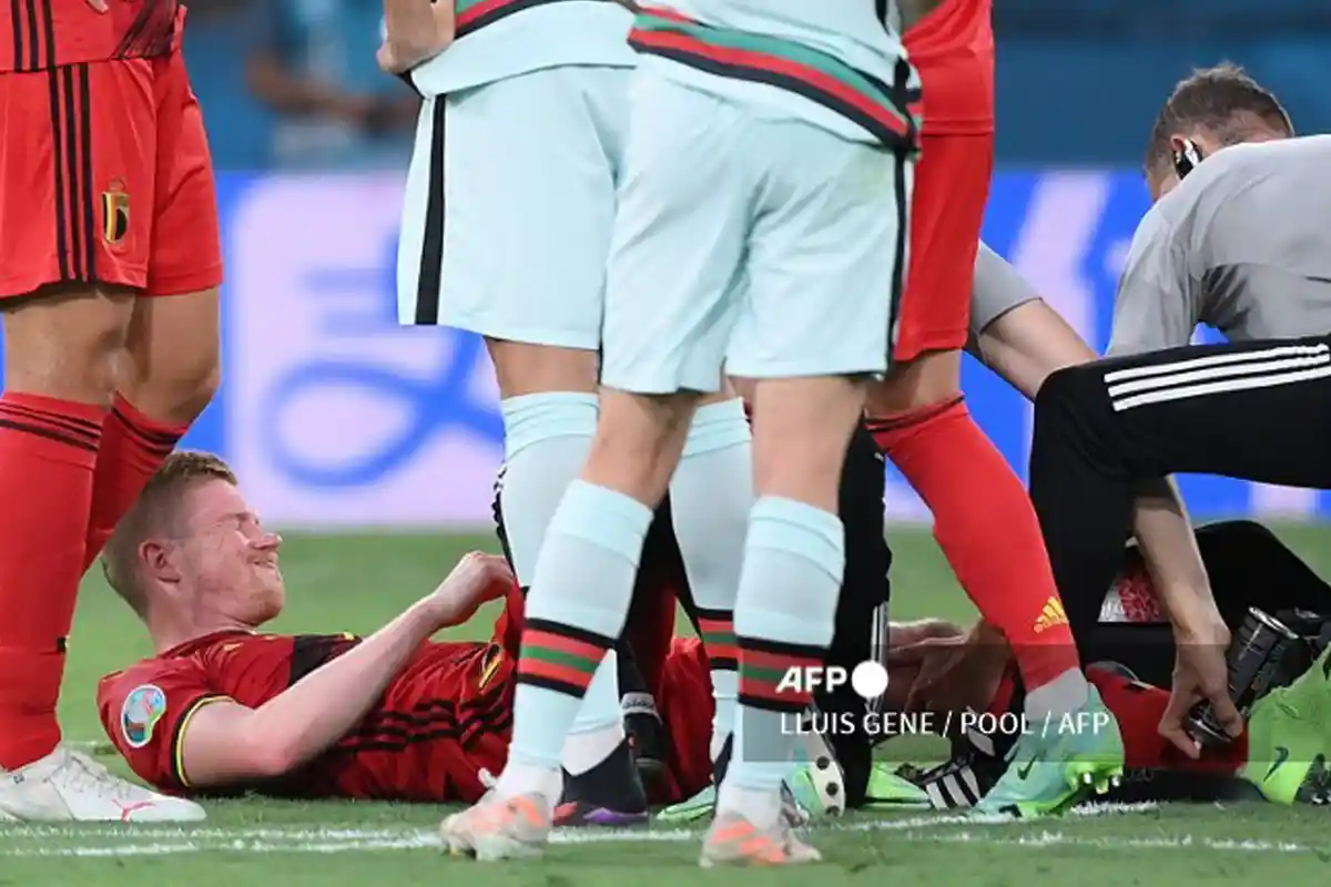 Perempat Final Euro 2020, Belgia Bisa Terancam Jika De Bruyne dan Hazard Tak kunjung Pulih