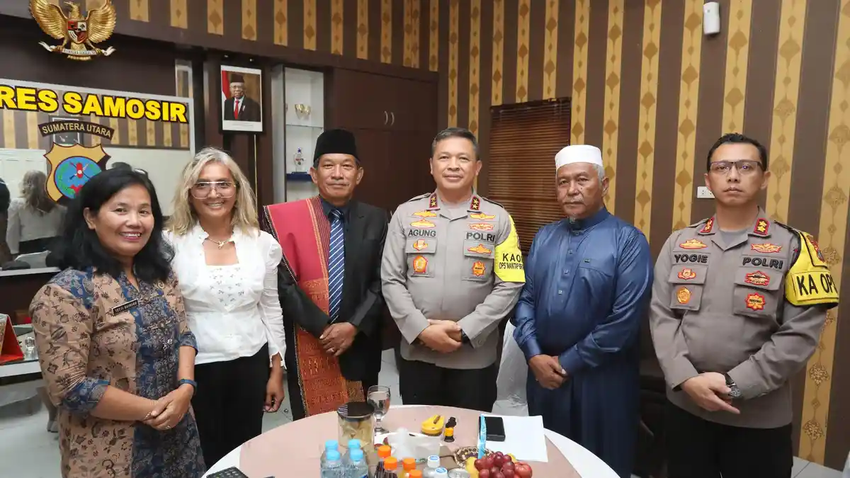 Kunjungan Kerja Kapolda Sumut: Pastikan Polres Samosir Sanggup Majukan Pariwisata Danau Toba