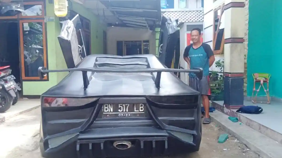 Herman Permak Sedan Miliknya Jadi Lamborghini, Masih Belum Selesai, Tapi Sudah Ditawari Barter