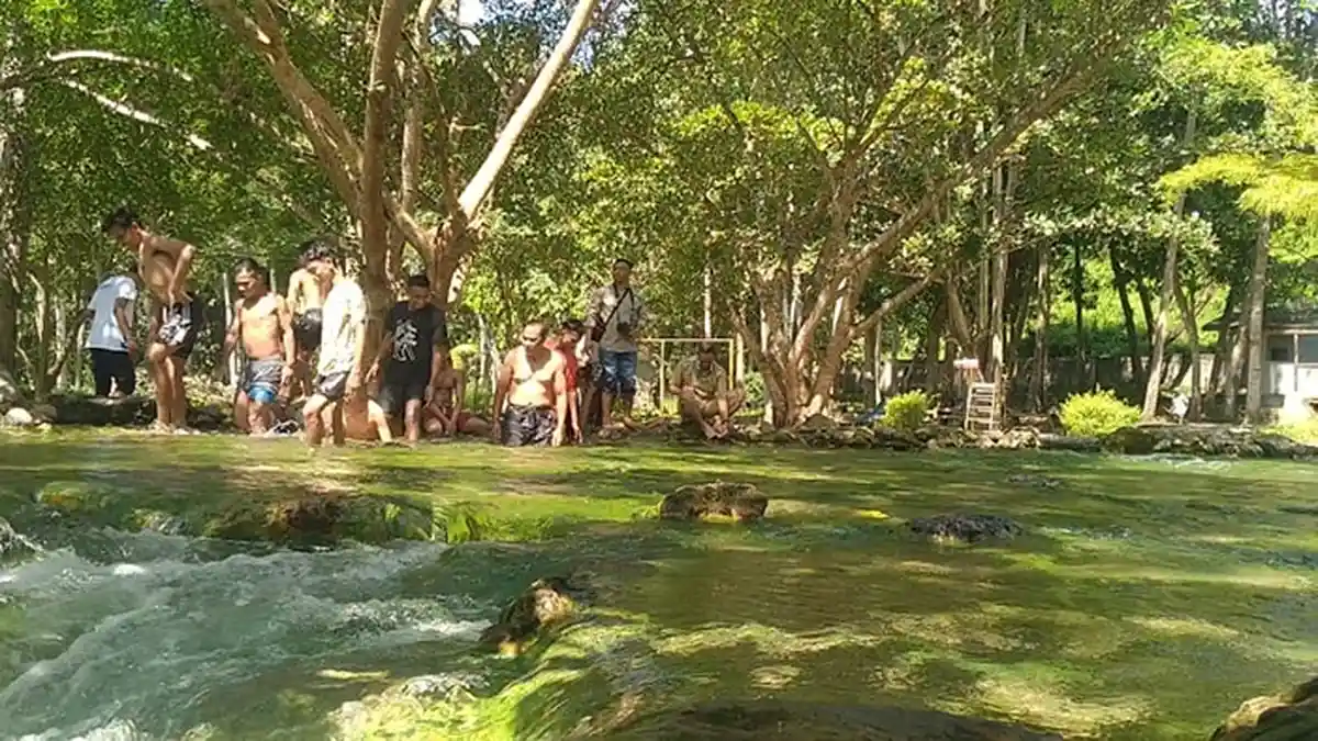 Wisata Libur Sekolah di Pemandian Air Panas Mengeruda So'a Ngada, Cek Jam Bukanya