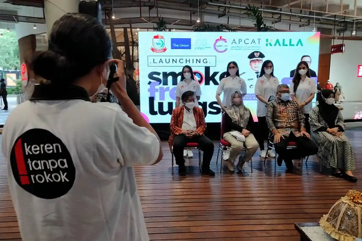 Nipah Mall Makassar Jadi Percontohan Pusat Perbelanjaan Tanpa Asap Rokok