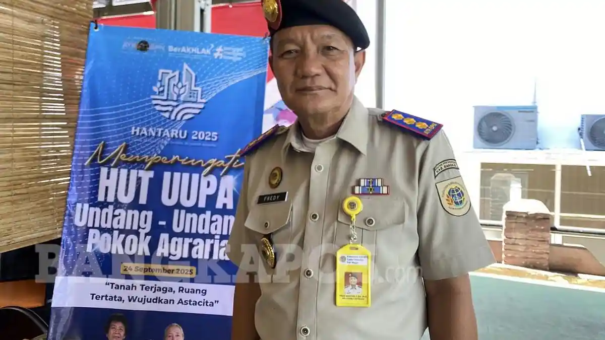 2025, BPN Bangka Sudah Terbitkan 900 Sertifikat Tanah