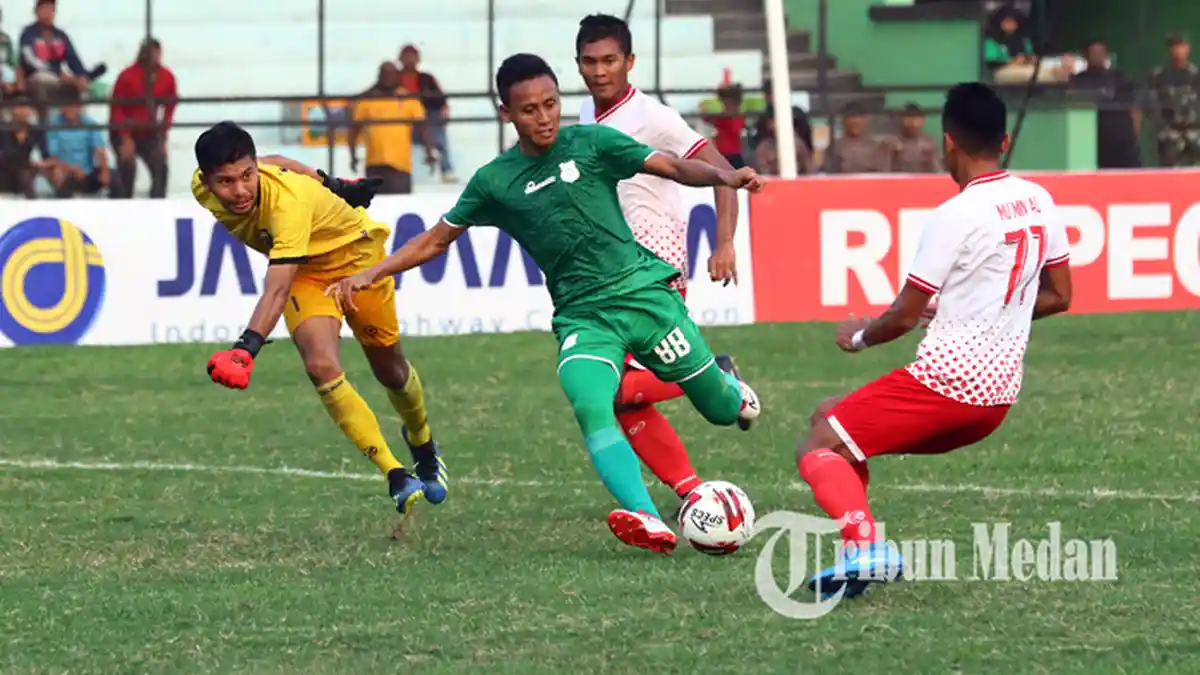 PSMS Ditekuk Perserang Serang, Turun ke Papan Tengah Klasemen
