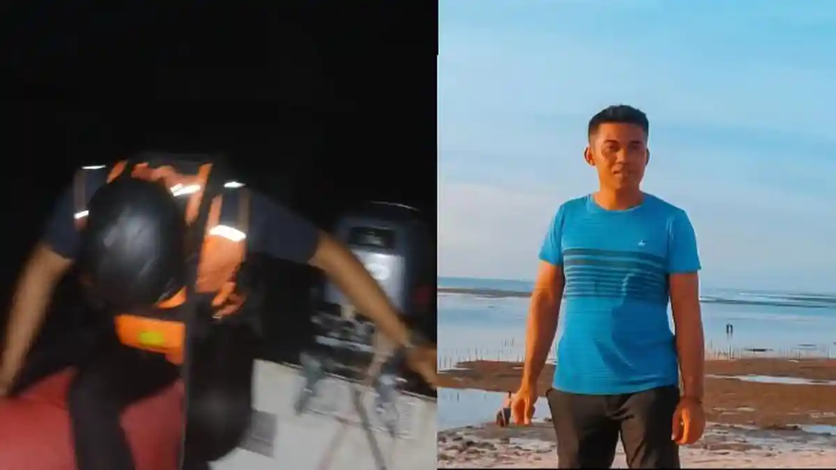 Detik-detik Kadus di Lombok Tengah Terseret Arus saat Mancing, Sempat Diingatkan soal Kerasnya Ombak
