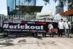 Aksi Demo Tuntut Copot Menteri BUMN Erick Thohir