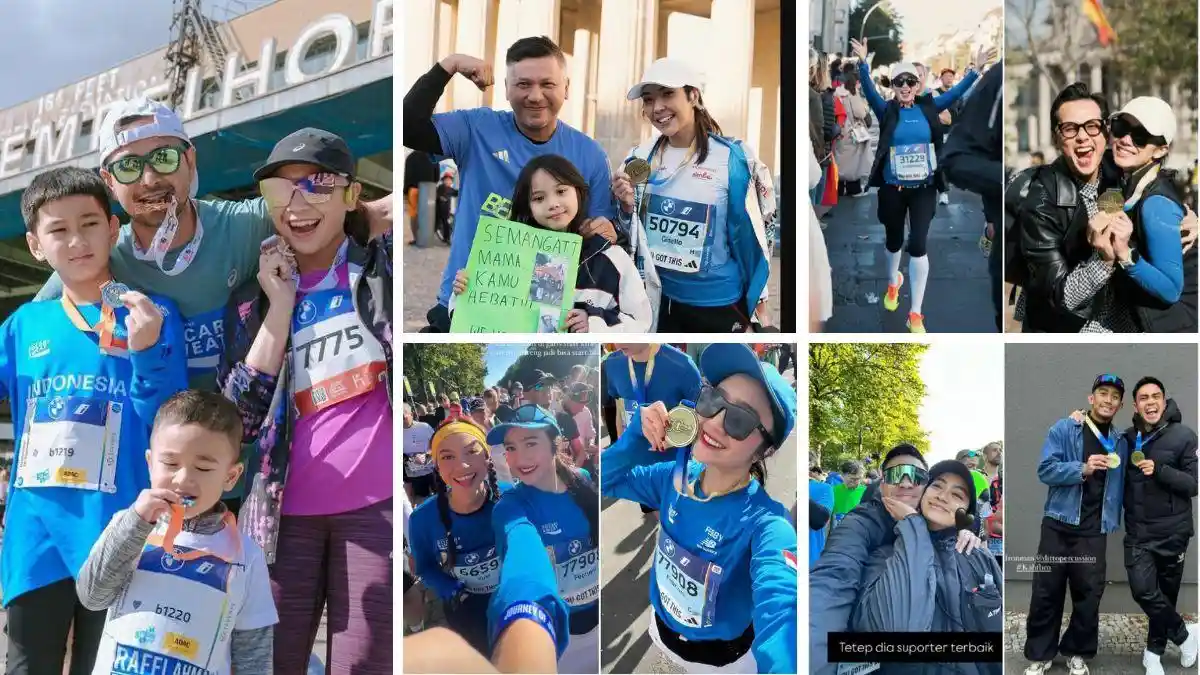 9 Potret Artis Indonesia yang Ikut Serta Berlin Marathon 2024, Ajang Marathon Terbesar di Dunia!