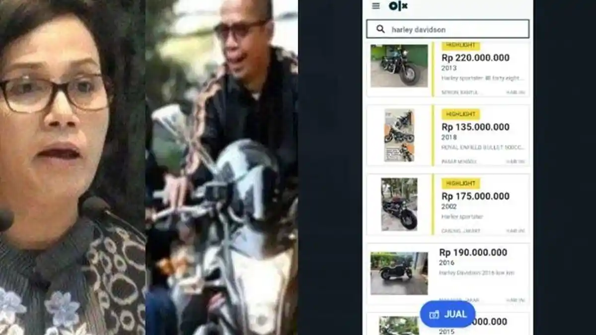 Motor Harley Davidson Ramai Dijual Secara Online Usai Sri Mulyani Marah, Ada yang Mencapai Rp 2,1 M